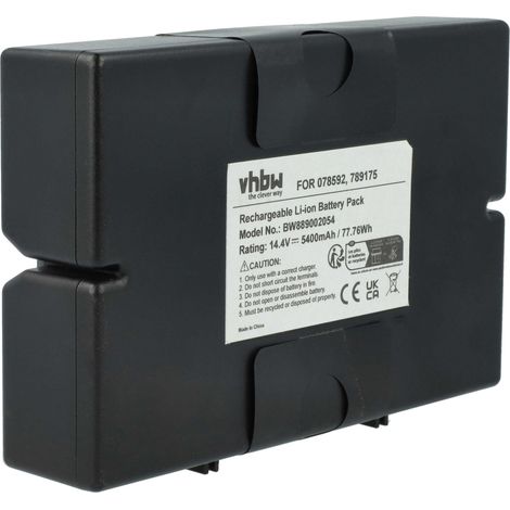 vhbw Akku Ersatz für Bose 789175, 7891750010, 078592 für Lautsprecher Boxen Speaker (5400 mAh, 14,4 V, Li-Ion)