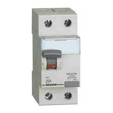 BTIG725AC40 Interruttore differenziale SALVAVITA 2P - tipo AC - In= 40A - Idn= 0.5A