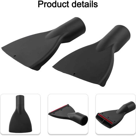 Lot de 2 embouts suceurs compatibles avec les aspirateurs Kärcher WD1, WD2, WD3, WD4, WD5 et WD6. Brosse et embout suceur inclus. Accessoires de nettoyage pour la maison. (1/4)