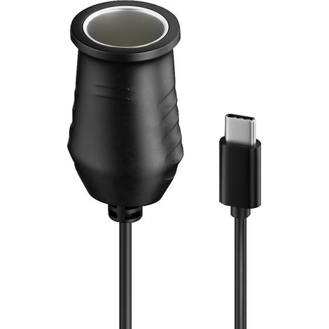 Câble d'alimentation 65 W USB-C mâle vers prise allume-cigare 12 V pour chargeurs, DVR et GPS (1/3)