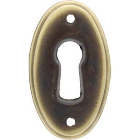 50 x BOCCHETTA OTTONE 30625 22X37 MM BRON SFUM