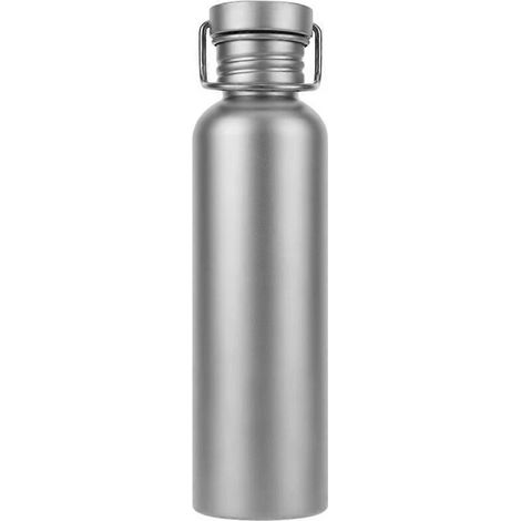 Gourde en titane 750 ml - Ultralégère, étanche, idéale pour le sport