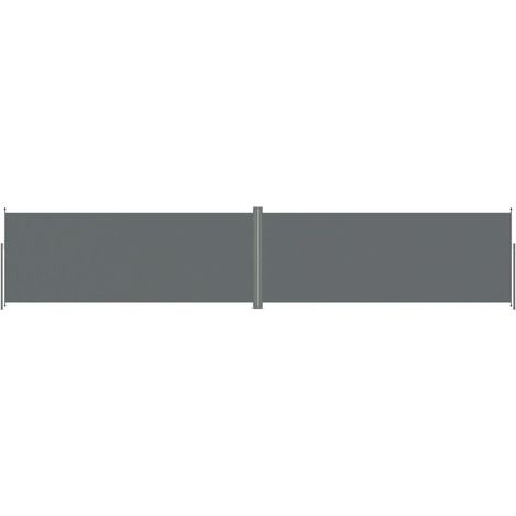 Auvent latéral rétractable Anthracite 200x1000 (1/5)