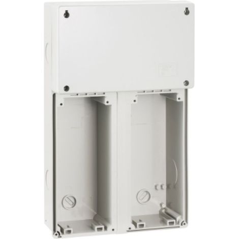Base Modulare Per 2 Prese Ib Unika (Schneider Cod. 83922)