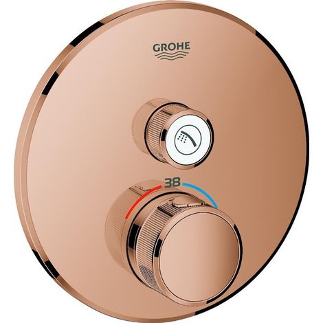 Grohe Grohtherm SmartControl Termostato empotrado con 1 llave Bronze, 29118DA0