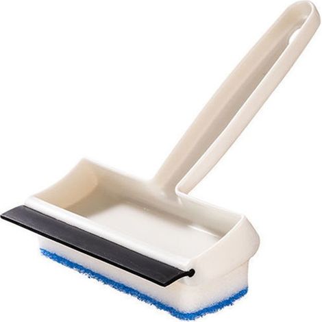 Double face ménage verre rasage carrelage salle de bain brosse de nettoyage fenêtre essuie-glace raclette nettoyage miroir outil 1 pièces (1/5)