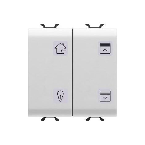 PULSANTIERA 4 CANALI KNX - BIANCO GEWISS GW10787