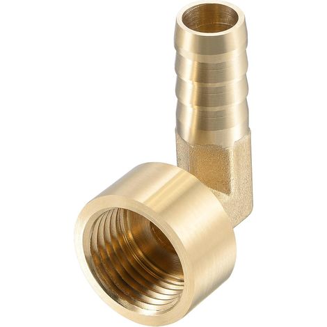 12mm Elbow Brass Pipe Pipe Fitting Fluted Pipe Fitting x G1/2 (1/5)