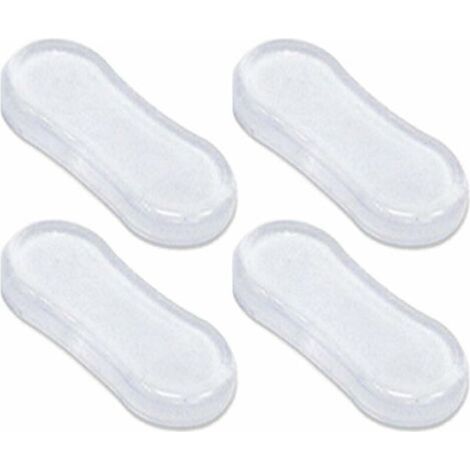 Tampons Abattant WC,Patins Pour Abattant De Toilette,Pare-chocs Siège Toilette Universels,Silencieux évitement De Collision Tampon Abattant WC Avec Adhésif Puissant Remplacement Coussinets P