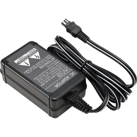 Adaptateur secteur AC-L200 pour Sony Handycam, chargeur mondial 100-240 V, alimentation régulée 8,4 V/1,5 A, compatible avec les batteries HDR-CX/PJ/FDR-AX/DCR Series & A/P/F InfoLITHIUM