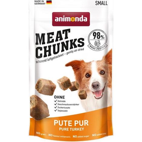 Animonda Meat Chunks Hundesnack Adult Pute pur 60 g