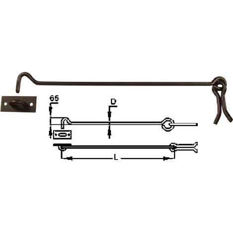 Arco lungo in poliestere TORBEL - Nero - 80 cm - 9250084