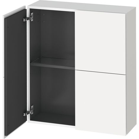Duravit L-Cube armoires mi-hautes, 2 portes, 700x243x800mm,