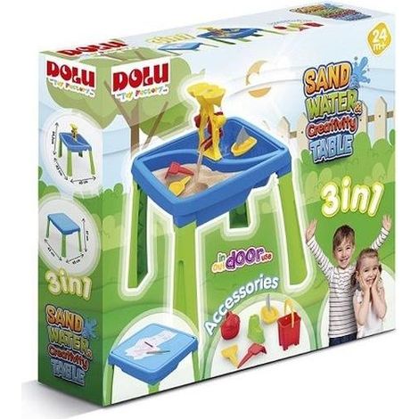 DOLU blue activity table 3in1 3077 30771