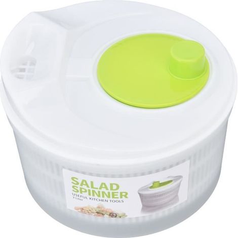 Essoreuse à Salade - FAFEICY - PN019 - 3 Litres - Compatible Lave-Vaisselle - Multifonctionnelle (1/4)