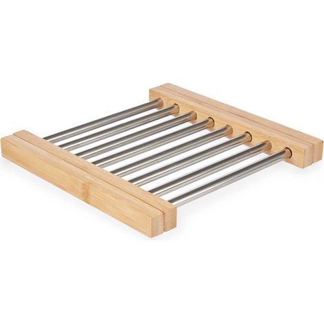 San Ignacio Salvamantel acero bambu extensible colección KINVARA