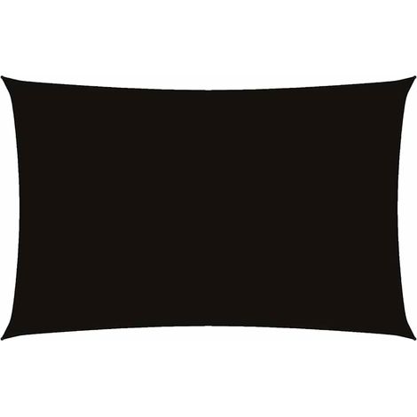 Maison Exclusive - Parasole a Vela Oxford Rettangolare 2x4,5 m Nero (1/5)