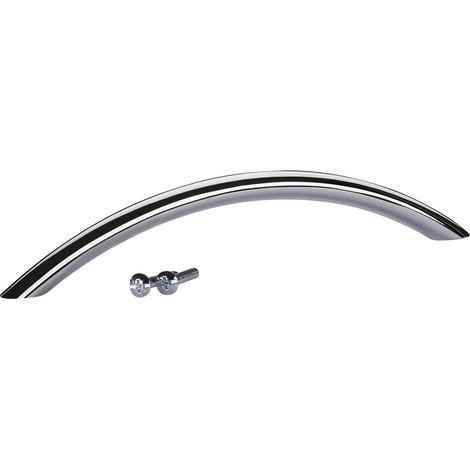 SO-TECH - Poignée de meuble BG01 - Entraxe 160 mm - L185 mm - Gris clair - Pour cuisine, salle bain, armoire, commode, tiroir