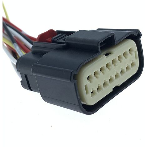 33472-1606 (Inland) 33482-1601 Passend für Ford Focus und Mondeo Scheinwerferstecker 16P Stecker und Buchse (1/4)