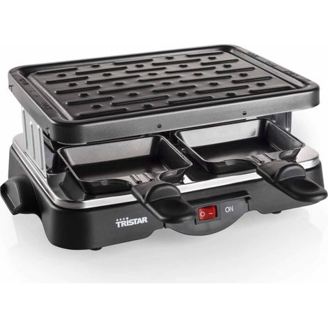 Tristar RA-2949 Appareil à raclette 4 poêlons noir (1/5)