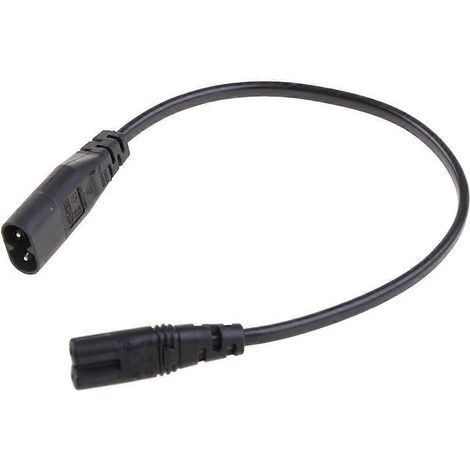 C8-Stecker auf C7-Buchse (Stecker auf Buchse) Verlängerungskabel für Netzteil