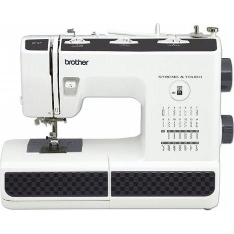 Brother HF27 máquina de coser blanca robusta y compacta
