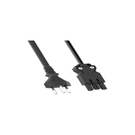 Bachmann 375.016 Strom Anschlusskabel Schwarz 1.50 m (1/2)