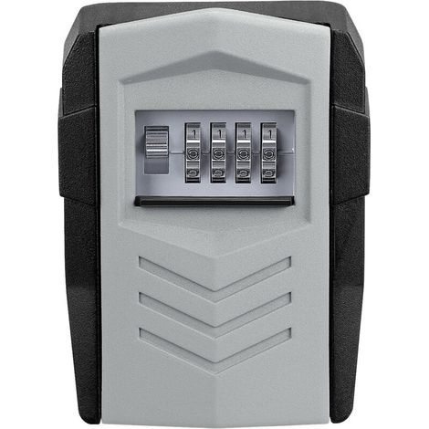 Premium safe with black and gray exterior, made of aluminum alloy (1/5)