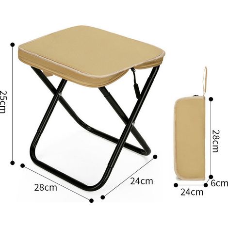 Chaise Pliable pour Enfants à Finition Effet Bois, Couleur Kaki, Cadre en Aluminium Léger, Tissu Oxford Double Couche, pour Intérieur et Extérieur (35×27×45 cm) (1/4)