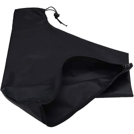 Sac pour souffleur de feuilles, sac pour broyeur aspirateur électrique - sac zippé, 44 x 35 x 60 cm (noir) [DB] - AquaForge (1/5)