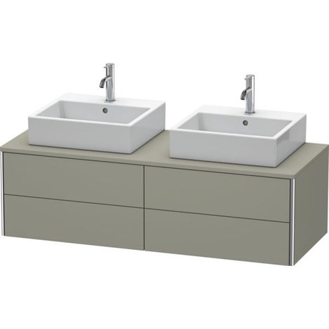 Duravit XSquare Meuble sous-vasque sur console suspendu, pour (1/2)