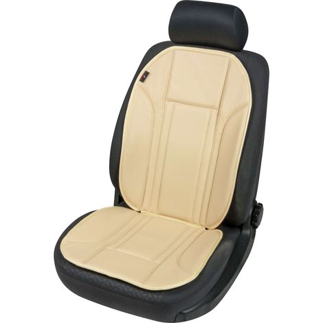 PKW Sitzauflage Ravenna, Auto-Sitzaufleger aus Kunstleder beige, 1 Stück (1/5)