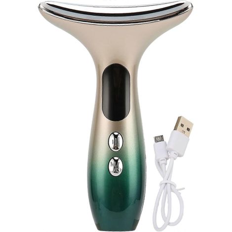 Nackenlifting-Massagegerät mit Mikrostromvibration zur Milderung feiner Linien und Straffung der Halshaut für eine verbesserte Hautpflege und ein glatteres Hautbild. (1/5)