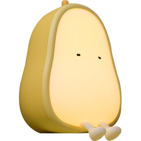 Veilleuse LED pour enfants, lampe de chevet rechargeable pour bébé avec température de couleur réglable, interrupteur tactile, en silicone pour la chambre de bébé (1/5)