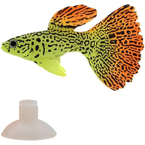 Décoration de poissons artificiels, poissons décoratifs flottants pour aquarium.-Style C