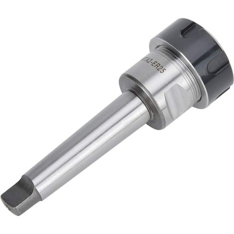 Support de mandrin à pince ER25 MTA2, porte-tige conique HSS pour tour CNC et fraiseuse – Pince de serrage précision pour usinage mécanique (1/5)