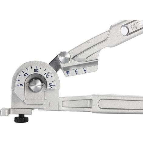Cintreuse à levier 612 mm Taille 2/3 Compatible avec le cintrage jusqu'à 180° pour la réparation de tuyaux en cuivre/aluminium (3/8'', 1/2'') (1/5)