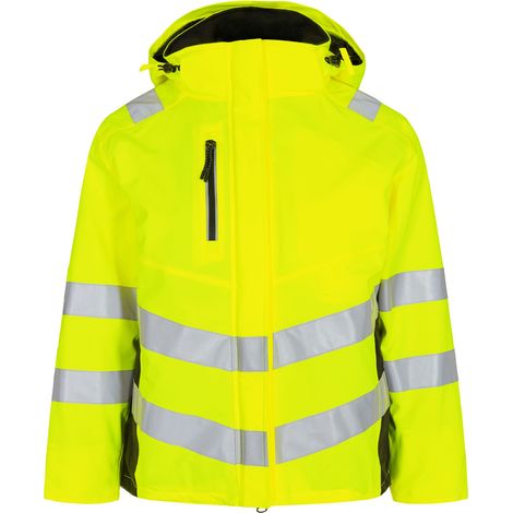 ENGEL Warnschutz Winterjacke Safety Damen 1943-930 Damen Gr. L gelb/schwarz (1/4)