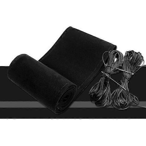 Housse de volant de voiture en microfibre similicuir à faire soi-même (37/38 cm), accessoire intérieur SWCH19 (1/5)