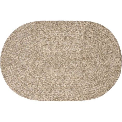 Tapis blanc, 100 x 152 cm, jute. (1/5)