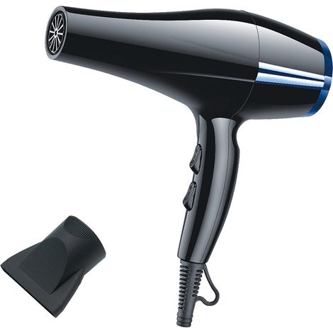 Sèche-cheveux ionique Pro-Air puissant et léger 3000W céramique séchage rapide 3 températures 2 vitesses anti-frisottis air froid concentrateur (1/5)