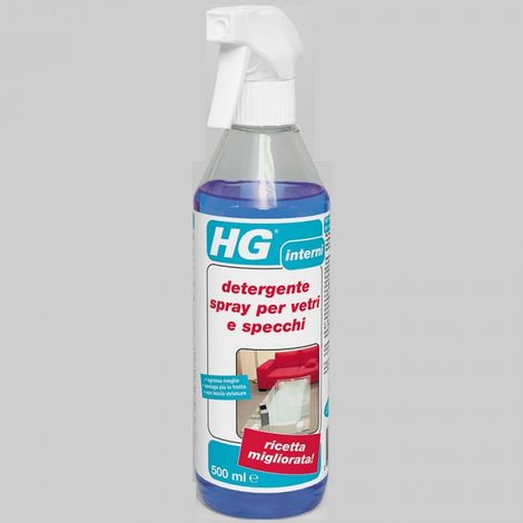 HG DETERGENTE SPRAY PER VETRI E SPECCHI 500 ML