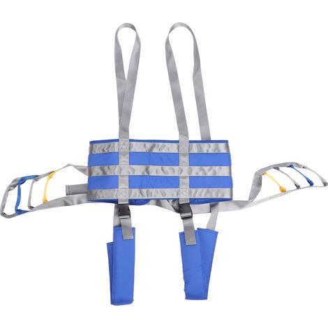 Sangle de transfert réglable professionnelle pour patient, aide à la marche et à la levée, ceinture de soutien pour personnes âgées (1/5)