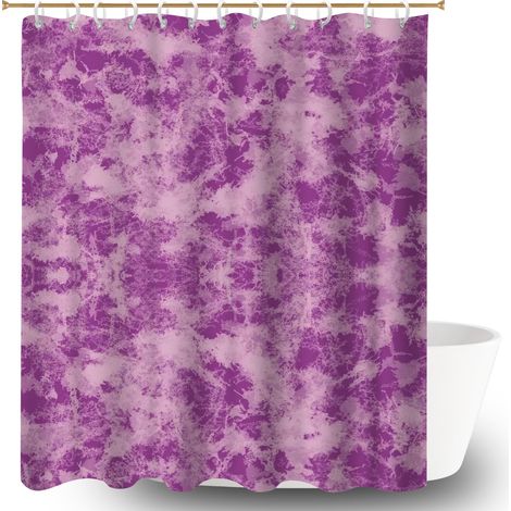 Rideau de bain en polyester 180x180 Élégant cache baignoire pour accueillir l’été dans sa maison (1/5)