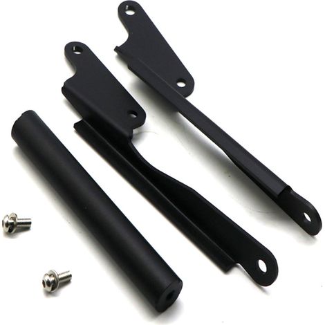 Compatible with the Yamaha MT09 Tracer Rally Edition, this multifunctional phone mount/GPS extension pole is suitable for conversion. (1/4)