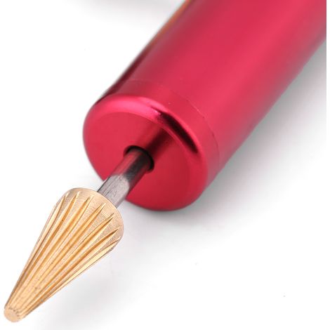 Applicateur d'Huile pour Cuir - Stylo de Teinture pour Ceintures, Sacs et Accessoires (Rouge) (1/5)