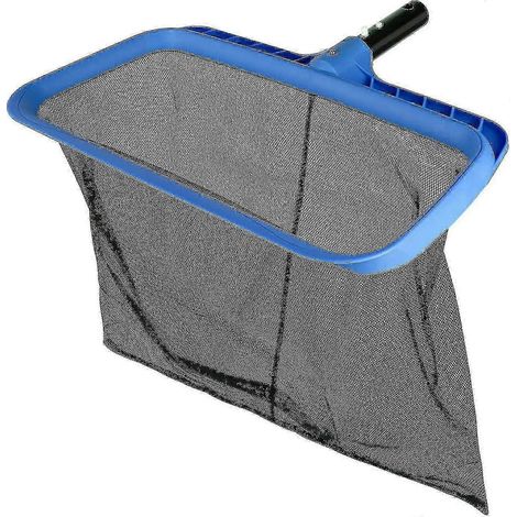 Écumoire/nettoyeur de piscine de luxe 25-26, épuisette à feuilles et râteau à sac profond renforcé, maille fine, adapté à une utilisation extérieure (1/4)