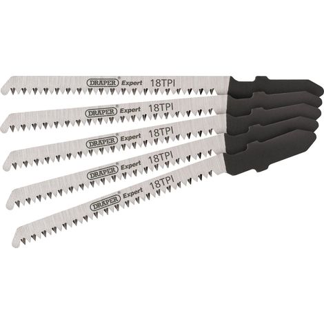 Draper DT101AO 83mm Jigsaw Blade Set (5 Pieces) - Model 81721 (1/5)