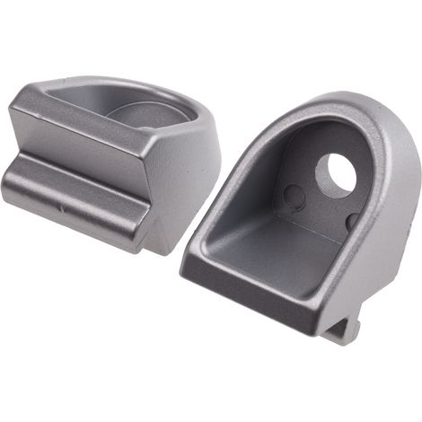 Raccord d'angle RS PRO, profilé 30 mm, rainure 6mm en Zinc moulé ( Prix pour Sachet de 10 )