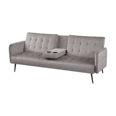 DIVANO PRONTOLETTO MODERN 3 POSTI GRIGIO CHIARO